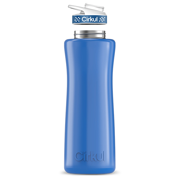 42oz. Navy Stainless Steel Bottle & Comfort Grip Lid