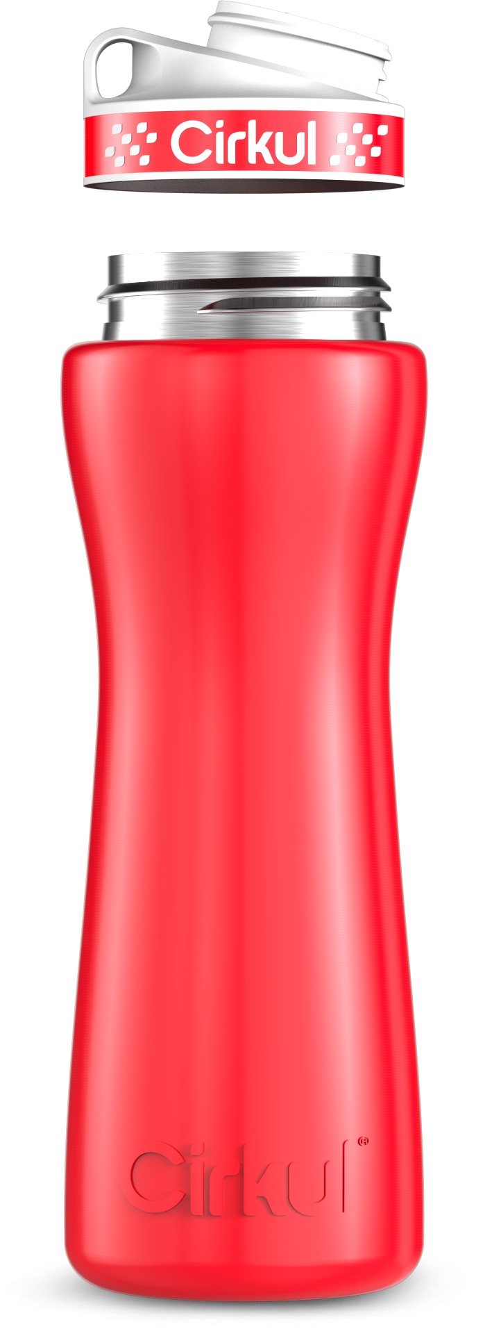 Custom 22oz. Stainless Steel Bottle & Comfort Grip Lid